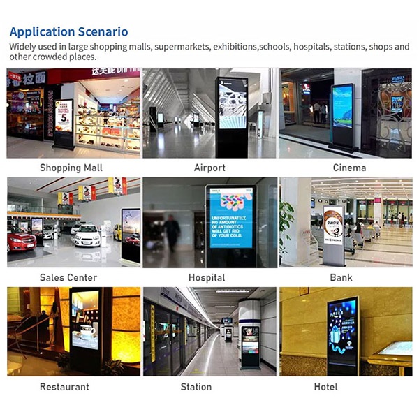86 inch Freestanding Digital Kiosk