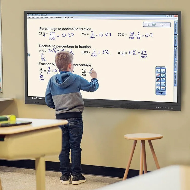 Specifical description for interactive digital whiteboard