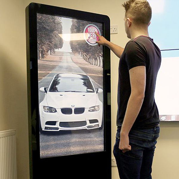 INTERACTIVE TOUCH SCREEN STAND DIGITAL DISPLAY KIOSK