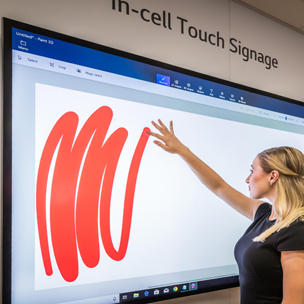 Talking about the capacitive touch technology for interactive flat panel