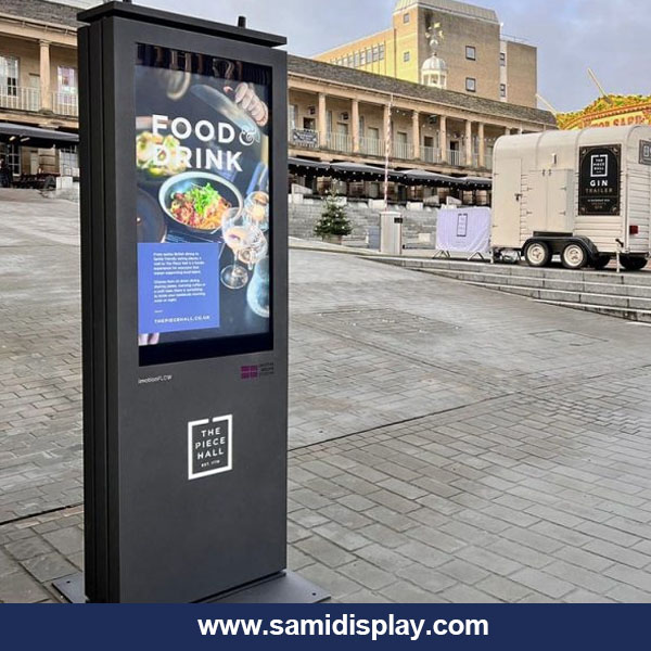 What benefit you can get from outdoor digital signage kiosk?