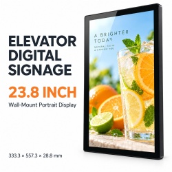 23.8 Inch Elevator Digital Signage