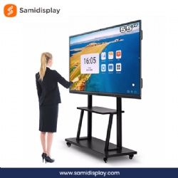 4K Interactive Whiteboard 65 inch Android Touch Screen Display