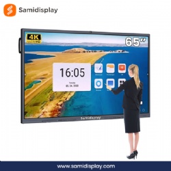 65 Inch Digital Whiteboard Classroom Interactive Display