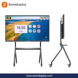 65 inch Touch Screen Monitor ODM 4K Interactive Display