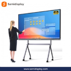 85 inch 4K Smart Board Digital Interactive Whiteboard for Teaching