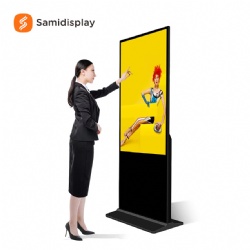 Advertising Display Screen Digital Signage Floor Stand