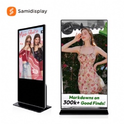 Commercial Digital Signage Display Floor Standing Screen