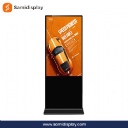 Floor Standing Android Advertising Display Touch Screen LCD Digital Signage for Business