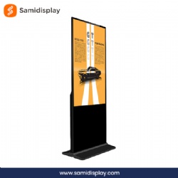 Floor Standing Mall Advertising Display Retail CMS Digital Screens Signage Kiosk