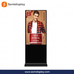 Free Standing Digital Signage Advertising Network Indoor LCD Display Large Touch Screen Kiosk