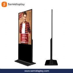 LCD Advertising Display Screen Floor Standing Indoor Digital Signage Kiosk Big LCD Screen For Advertising