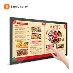 Menu Board 32 Inch Wall Mounted for Restaurant