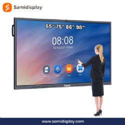 Smart Board Interactive Whiteboard 75 Inch Large Digital Display for Students