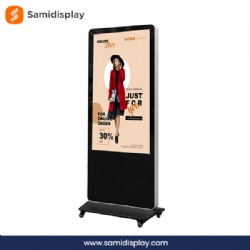 Standing Advertising Screen Kiosk Display TV Trade Show Touch Digital Signage Player