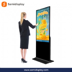Touch Screen Digital Kiosk Advertising Screen Floorstanding Directory Signage for Shop